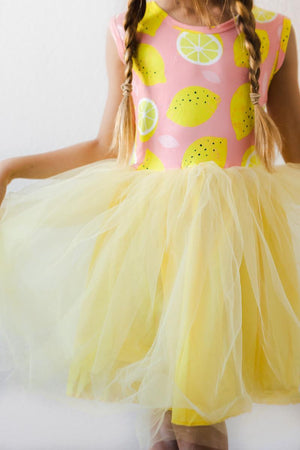 (V) Lemon Squeezy Tank Tutu Dress-Mila & Rose ®