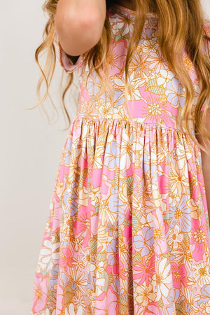 What's Up Buttercup S/S Pocket Twirl Dress-Mila & Rose ®