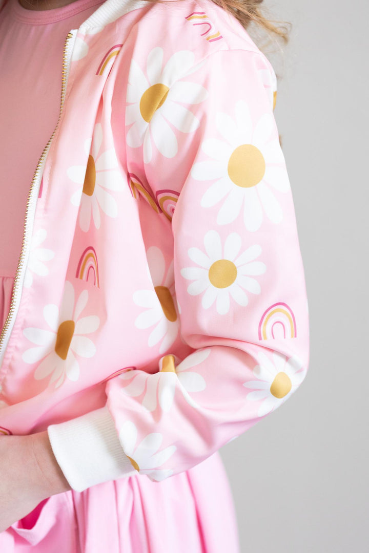 You are My Sunshine Satin Jacket-Mila & Rose ®