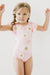 You are My Sunshine S/S Flutter Sleeve Leotard-Mila & Rose ®