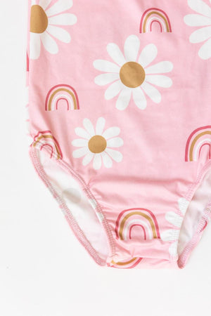 You are My Sunshine S/S Flutter Sleeve Leotard-Mila & Rose ®