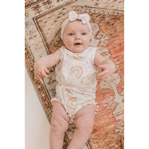 Over the Rainbow Nylon Bow Headwrap-Mila & Rose ®