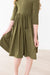 Olive Pocket Twirl Dress-Mila & Rose ®