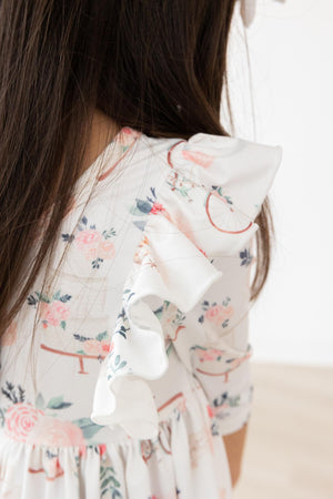 Flower Girl Ruffle Twirl Dress-Mila & Rose ®