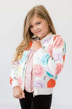 Happy Days Satin Jacket-Mila & Rose ®