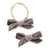 Koala Gray Velvet Bow-Mila & Rose ®