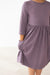 Vintage Violet 3/4 Pocket Twirl Dress-Mila & Rose ®