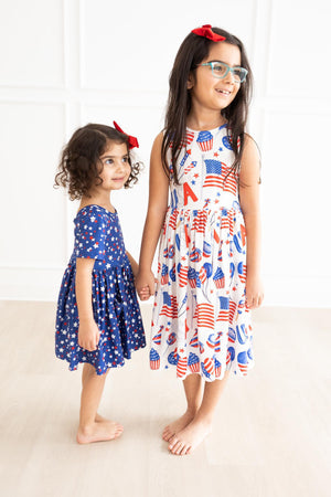 Party in the USA Tank Twirl Dress-Mila & Rose ®