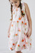 Tangerine Ruffle Cross Back Dress-Mila & Rose ®