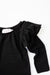 Black L/S Flutter Sleeve Leotard-Mila & Rose ®