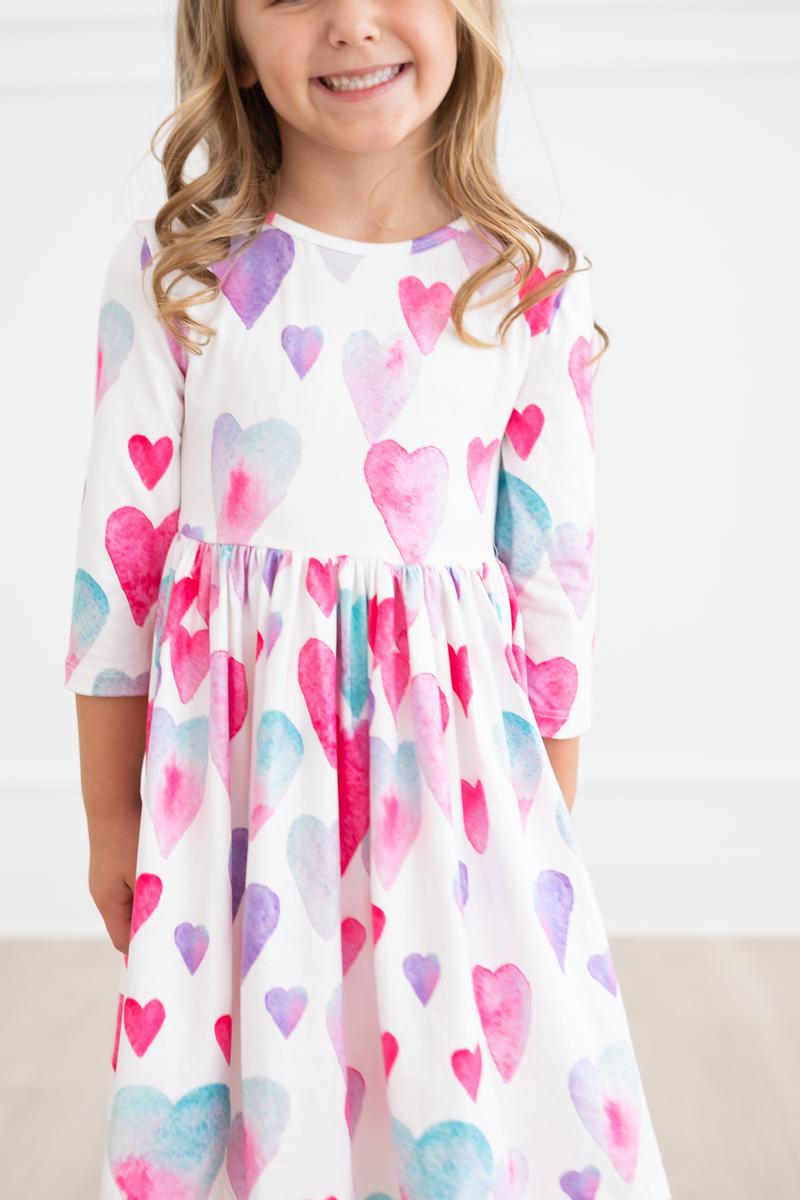 Light Hearted Twirl Dress-Mila & Rose ®