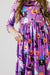No Tricks, Just Treats 3/4 Sleeve Pocket Twirl Dress-Mila & Rose ®