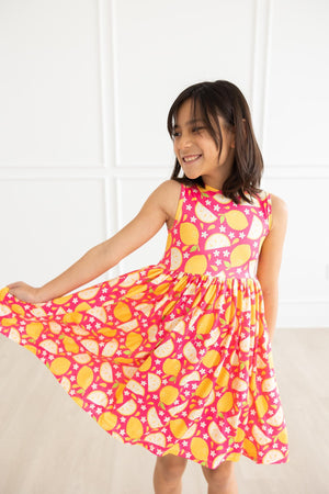 Pink Lemonade Tank Twirl Dress-Mila & Rose ®