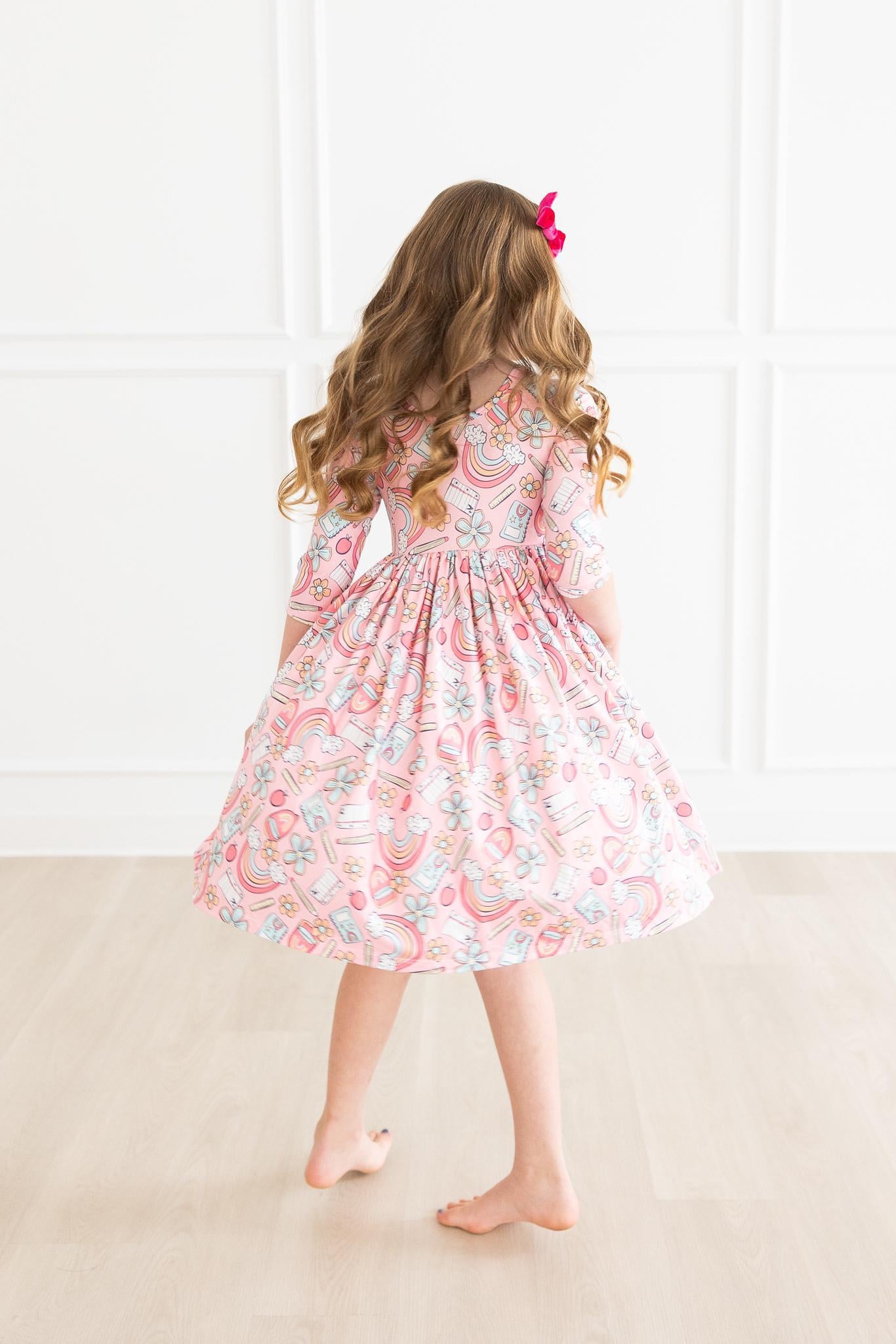 Dream Big Little One Pocket Twirl Dress-Mila & Rose ®