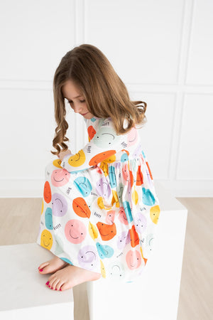 Happy Days 3/4 Pocket Twirl Dress-Mila & Rose ®