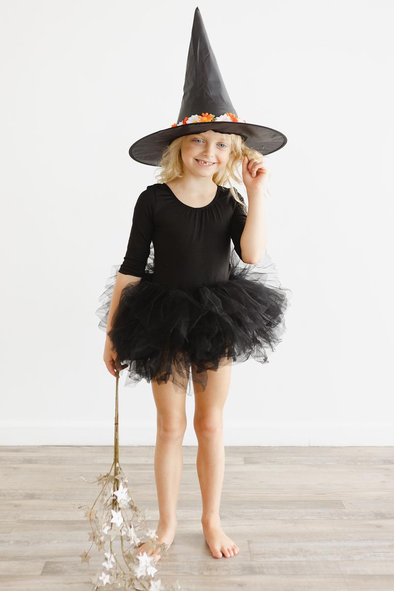 Black 3/4 Tutu Leotard-Mila & Rose ®