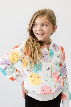 Happy Days Satin Jacket-Mila & Rose ®