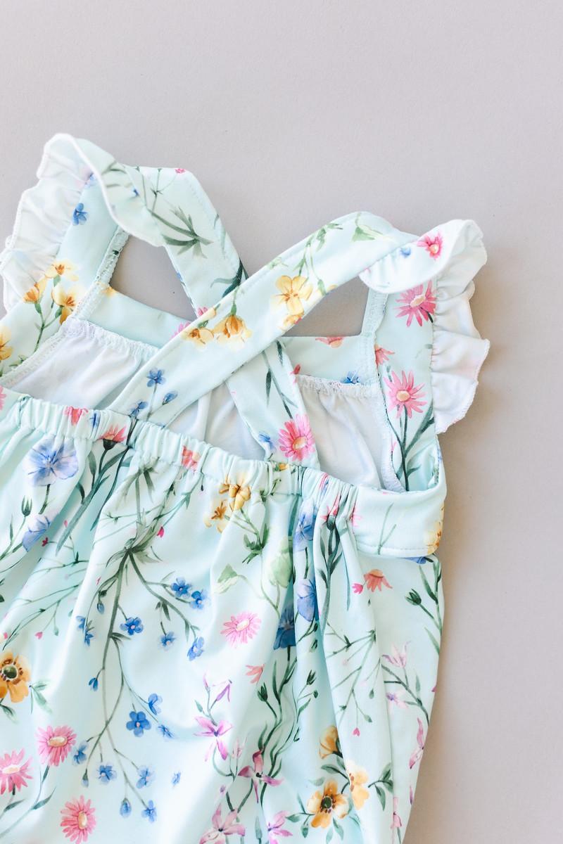 Hailey Romper- Petal Vail