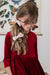 SALE Cantaloupe Velvet Bow-Mila & Rose ®