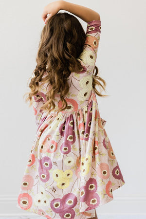 Honeysuckle 3/4 Sleeve Pocket Twirl Dress-Mila & Rose ®