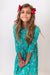 Christmas Candy 3/4 Sleeve Pocket Twirl Dress-Mila & Rose ®