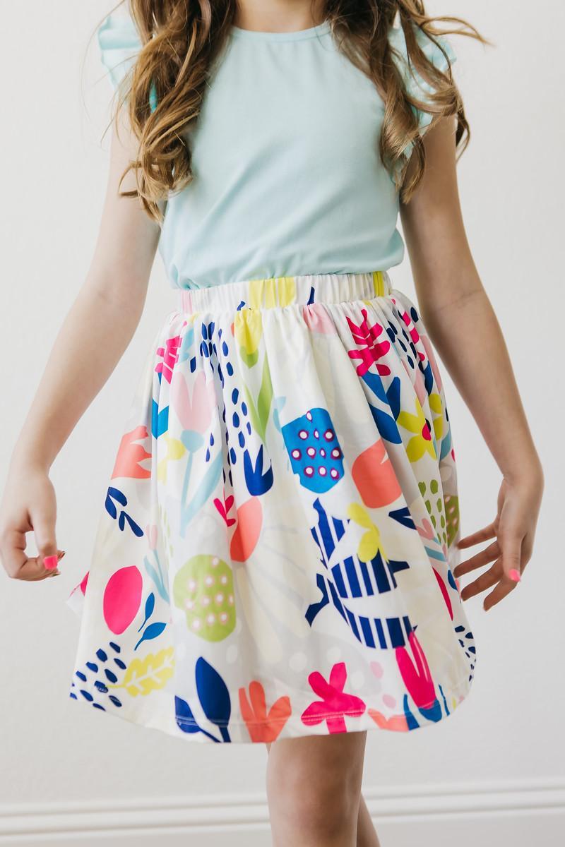 SALE Flower Market Twirl Skirt-Mila & Rose ®