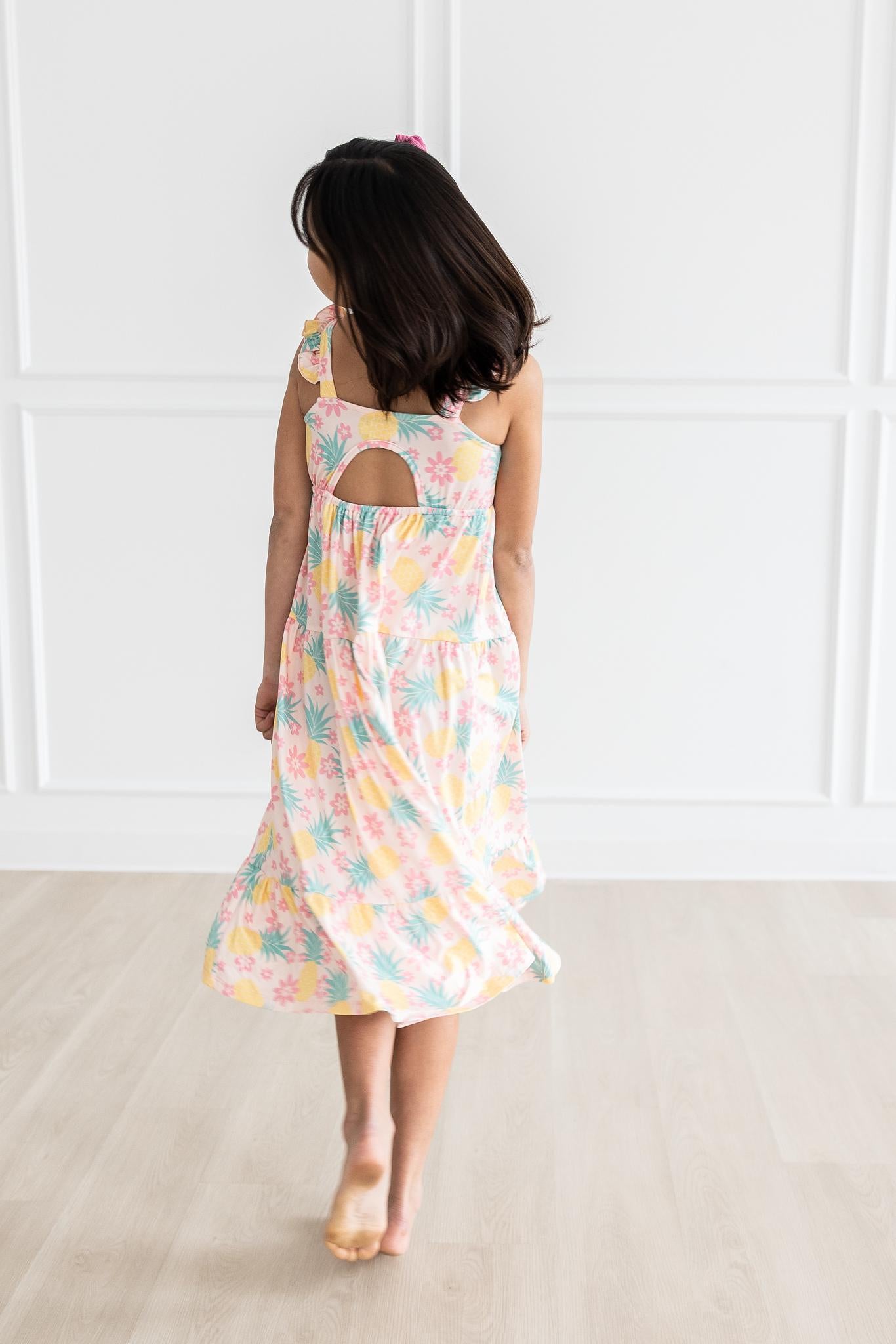 Pina Colada Ruffle Maxi Dress-Mila & Rose ®