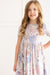 Sweet Escape Floral S/S Pocket Twirl Dress-Mila & Rose ®