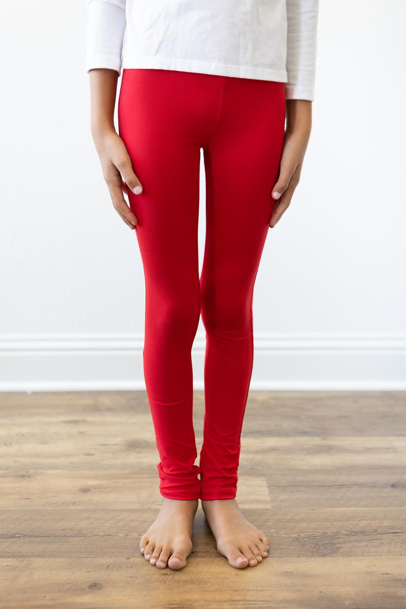 Red Leggings - Mila & Rose ®