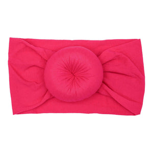 SALE Hot Pink Nylon Turban Style Headwrap-Mila & Rose ®