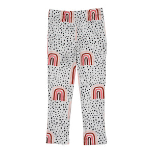 Peach Rainbow Leggings-Mila & Rose ®
