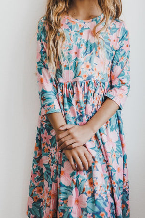 Rainforest Blooms Twirl Dress-Mila & Rose ®