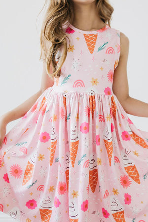 Ice Cream and Shout Tank Twirl Dress-Mila & Rose ®