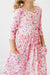 Azalea 3/4 Sleeve Pocket Twirl Dress-Mila & Rose ®