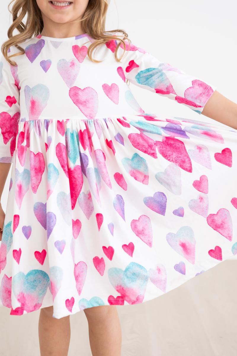 Light Hearted Twirl Dress-Mila & Rose ®