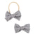 SALE Gray Cord Bow-Mila & Rose ®
