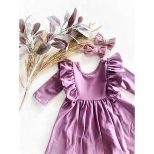 SALE Vintage Pink Cord Bow-Mila & Rose ®