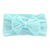 Aqua Nylon Bow Headwrap-Mila & Rose ®