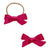 SALE Hot Pink Velvet Bow-Mila & Rose ®